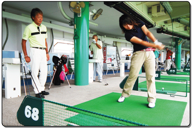 杉原プロのワンポイントレッスン｜大阪・堺最大級のゴルフ練習場、富士ゴルフセンター